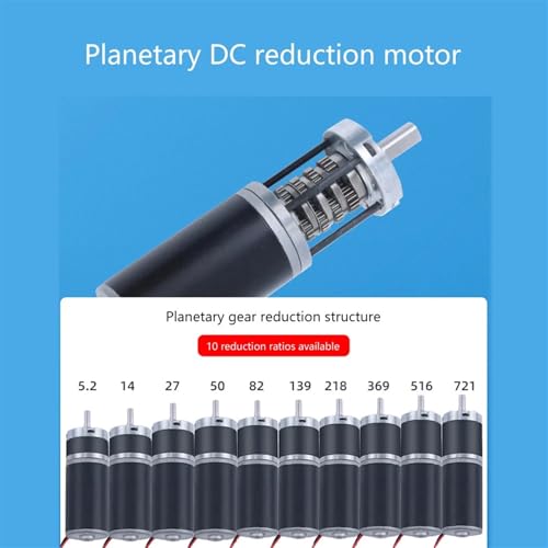 Moteur à engrenages planétaires 36ZY sans vibration 24V 571rpm - 5