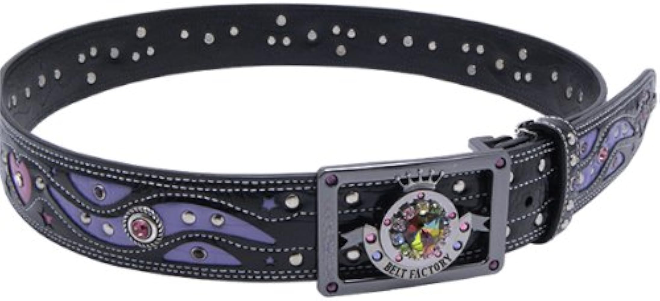 Amazon | （ベルトファクトリー） 本革ベルト ゴルフベルト マーカー付