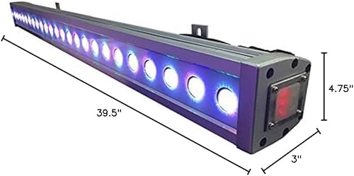 Miniatura 10 de Barra de lavado de color de 40" RGB Tri-Color 24x3W LED - IP65 impermeable al aire libre