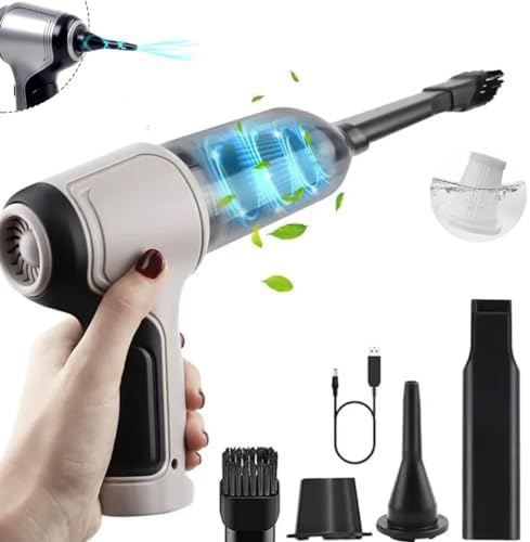 Aspirador de Pó Portátil Soprador 2 em 1 Multifuncional Sem Fio R...