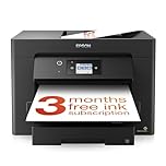 Epson WorkForce WF-7830 All-in-One Wireless Colour Printer with Scanner, Copier, Fax, Ethernet, Wi-Fi Direct and ADF