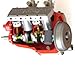 44CC 1/6 Scale Flathead V8 Water-Cooled 4-Stroke Gasoline Engine Model Kit for DIY Assembly and RC Models