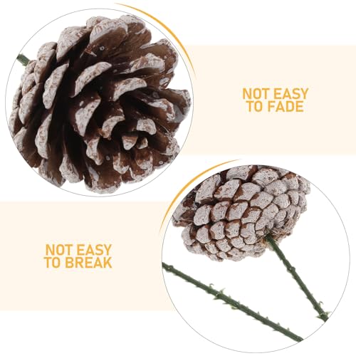 Piñas decorativas ULTECHNOVO de 30 piezas para solucionar la falta de adornos naturales en navidad 4
