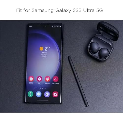Image of 2 Pack Purple S23 Ultra Pen Replacement for Samsung Galaxy S23 Ultra 5G, S23 Ultra S Pen Galaxy S23 Ultra Stylus S Pen Replacement withoutBluetooth+Eject Pin EJ-PS918