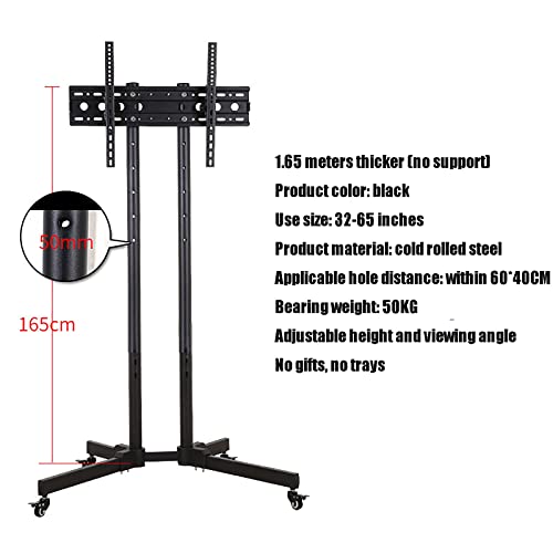 Soporte universal móvil para TV de piso 32-65 pulgadas miniatura 2