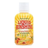 NaturesPlus Liquid Sunshine Vitamin D3 - 5000 IU, 16 fl oz - Delicious Tropical Citrus Flavor - Bone Health, Heart Health & Immune System Support Supplement - Gluten Free - 32 Servings