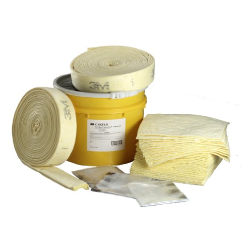 Image of 3M Chemical Sorbent Folded Spill Kit C-SKFL31, Yellow