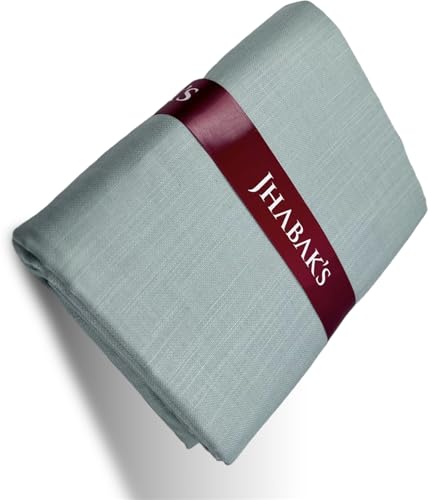Image of JHABAK'S Unstitched 100% Pure Cotton Fabric for Men - 1.60 Meter / 2.10 Meter Piece