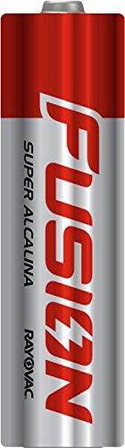 Pilha, Rayovac, 208012, Prata/Vermelha, AA, Pequena, pacote de 2