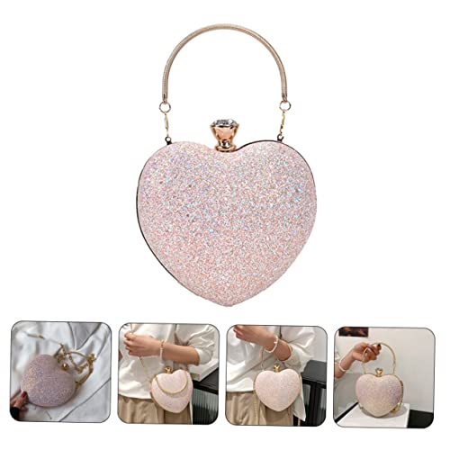 Paquet à paillettes de cœur pour briller en soirée et fête