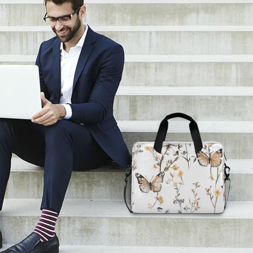 Funda portátil para laptop 15.6 pulg con asa y correa miniatura 3
