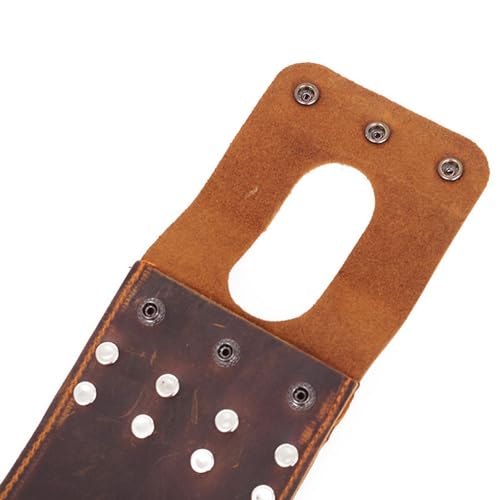 Carcaj de flechas de bolsillo de cuero DONGKER para caza con arco 7