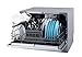 EdgeStar DWP62BL 6 Place Setting Portable Countertop Dishwasher - Black