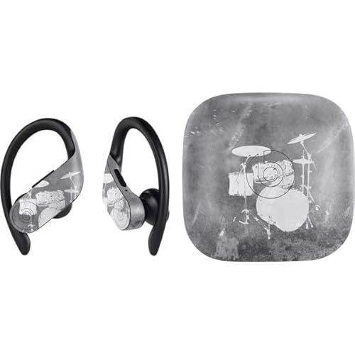 Skinit Decal Audio Skin Compatible with PowerBeats Pro - Faded Drumset Design