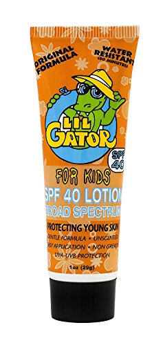Aloe Gator Lil' Gator SPF 40 Water Resistant Lotion For Kids 1 Ounce