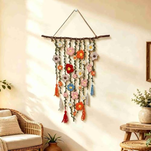 Arte pared boho para dar vida a pasillos oscuros y vacíos 3