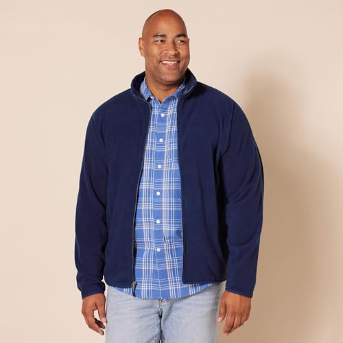 Image of Amazon Essentials Men's Full-Zip Fleece Jacket - Discontinued Colors