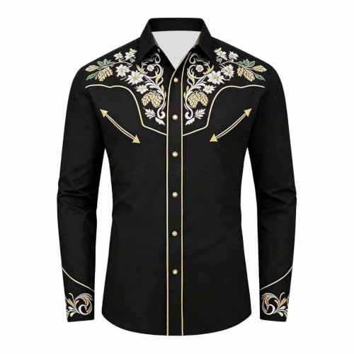 T-shirt manches courtes western homme pour festival de musique
