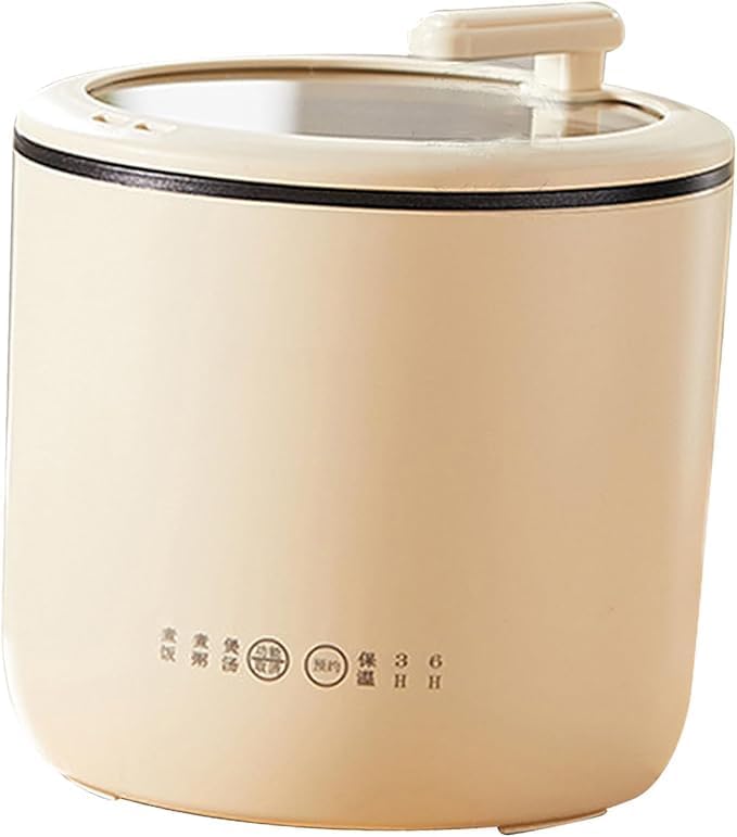 Mini vaporizador de arroz de 220 V para dormitorio, máquina Cn Maker de baja potencia, olla de gachas de avena para el hogar, olla arrocera de