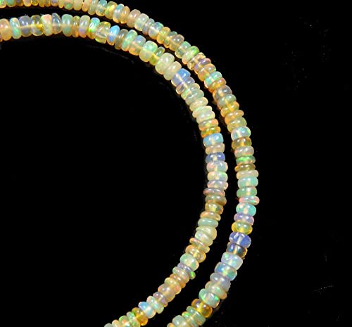 Image of Natural Rainbow Gemstone Beaded Necklace for Women | Healing Crystal Stone Jewelry | Handmade Trendy Necklace Gift for Women & Girls