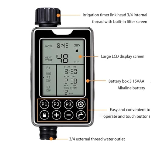 Timer d'arrosage automatique pour simplifier l'entretien du potager