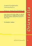 Aramäisch-Neuhebräisches Handwörterbuch zu Targum, Talmud und Midrasch - D. Gustaf H. Dalman