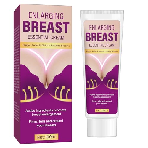 Natural Breast Enhancement Cream - Enlarge, Firm, and Nourish for Fuller, Cream with Gentle Formula for Visibly Fuller & Firmer Bust Line,Symmetrical Curves