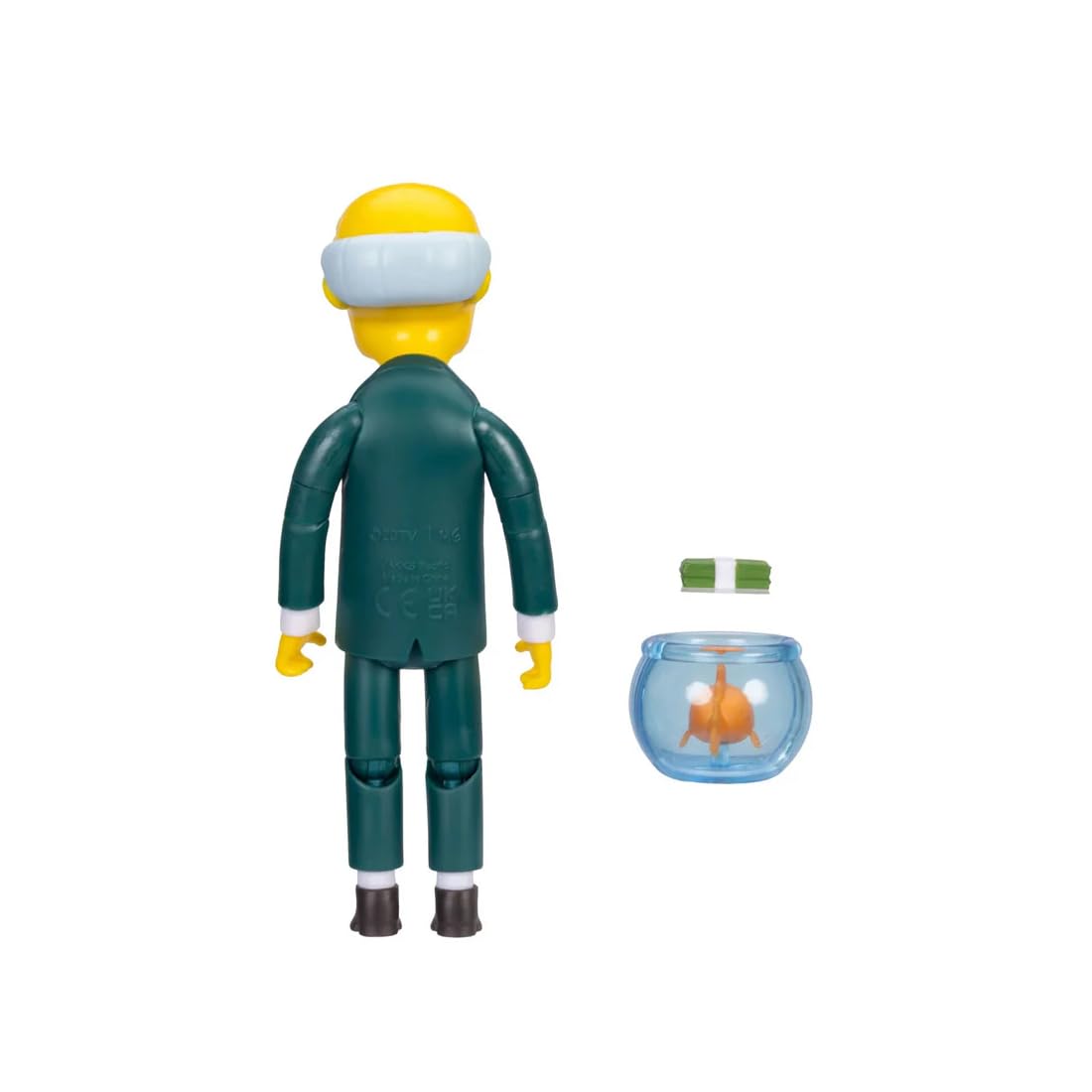 The Simpsons Mr. Burns de 5 Pulgadas con Blinky in Bowl