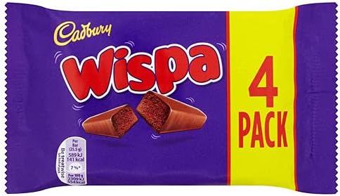 Original Cadbury Wispa Pack Imported From the UK England