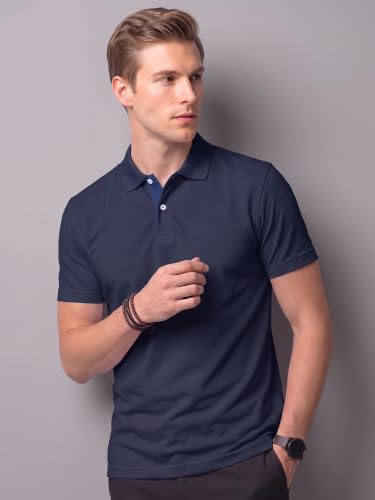 Image of XENOVAURBAN Dry Fit Polo Combo Tshirts for Man | Regular Fit | Quick Dry Mars Fabric Polo T-Shirt with Collar for Men