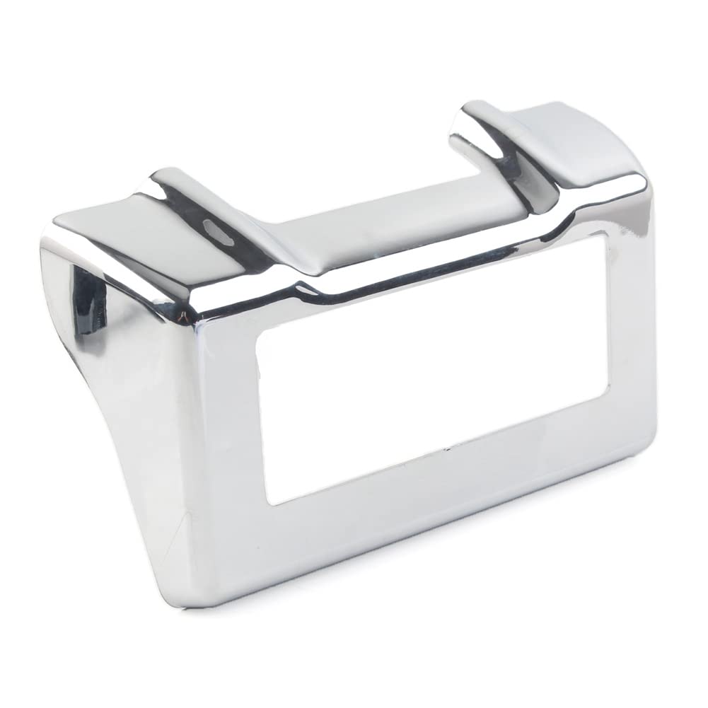 Liru Motorcycle Oil Cooler Cover Case for Harley Touring Electra Street Road Glide Trike FLHT FLTR FLHX 2011-2016, Chrome