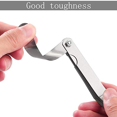 Bent Feeler Gauge 16 Blade Feeler Gauge Imperial/Metric