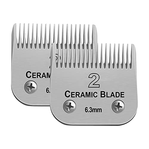 Lame pour tondeuse Andis Oster WAHL en céramique amovible de 5,3 cm pour toiletter votre animal