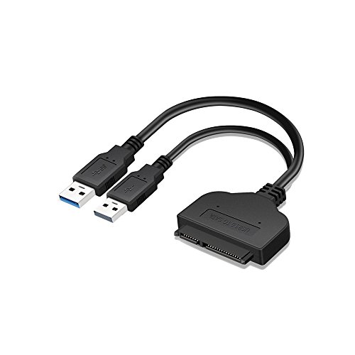 Convertidor SATA a USB 3.0 LEAGY para recuperar fotos de portátiles antiguos con HDD