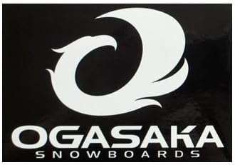 Amazon Ogasaka オガサカ スノーボード ステッカー ステッカー マーク 100mm 70mm Sticker プリントステッカー 3 Sticker Mawt ホワイト Ogasaka オガサカ スノーボード