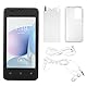 4,66 Zoll Dual Unlocked Smartphone, RAM 512 MB ROM 4 GB, 2 MP 5 MP Kamera, 2200 MAh Akku Entsperrtes Mobiltelefon(Roségold)