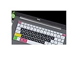 13.3' Notebook Laptop Silicone Keyboard Cover Skin Compatible for DELL XPS 13 9370 / XPS 13 9365 13 9370 13 9365,Candyblack