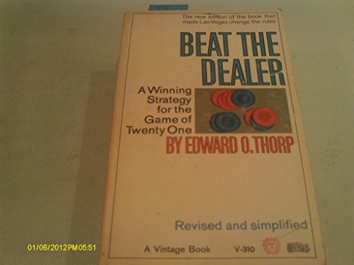 Beat the Dealer 0394416333 Book Cover