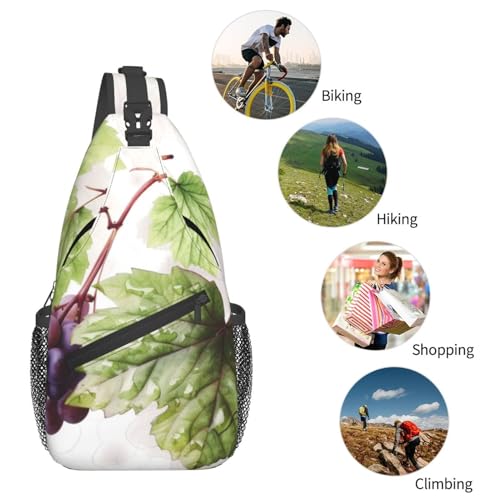 Bolso cruzado bandolera para hombre negro miniatura 6