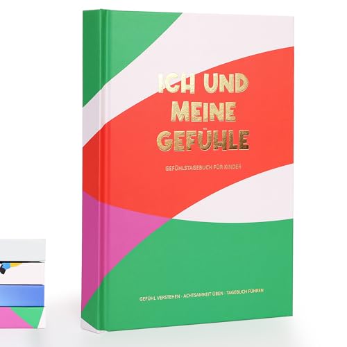 BIROYAL Gefühlstagebuch Kinder 6-12 Jahre - 100 Tage Tagebuch Mädchen &...