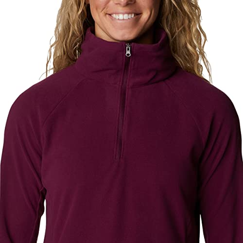 Image of Columbia Women Solid Glacial Iv 1 /2 Zip
