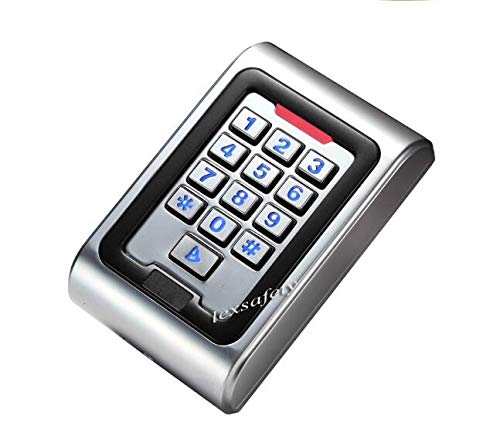 Generic 13.56mhz MF IC IP68 Waterproof Standalone Metal Access Control System RFID Door Access Control keypad Reader Pack of 1