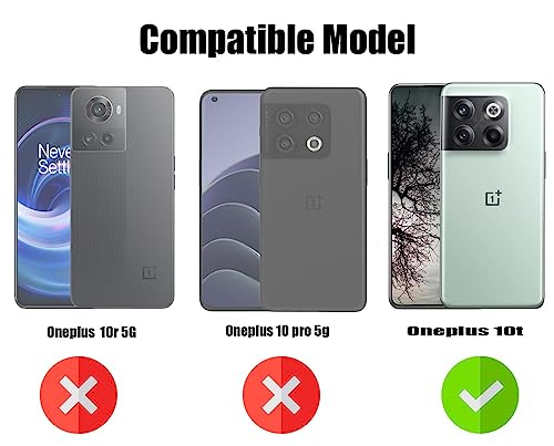 Image of Jkobi Back Case Cover for OnePlus 10T (Shockproof Crystal Clear Anti Yellow Case | Drop & Camera Protection | Hard Polycarbonate)