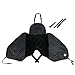 Tablier jambe Housse de protection pour scooter, tablier universel imperméable coupe-vent anti-pluie jambes au chaud durables et du genou protecteur en hiver (Noir)