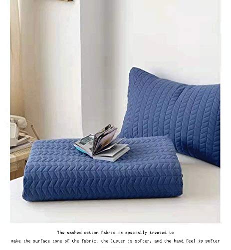 WWQQ Modernas Colcha Cama 245 * 250CM Blanca Verano Bouti Cubrecama Sobrecama Gris Cubrecama Fina Suave, CóModo, Adecuado para Dormir Desnudo. (Color : E, Size : 245 * 270cm)