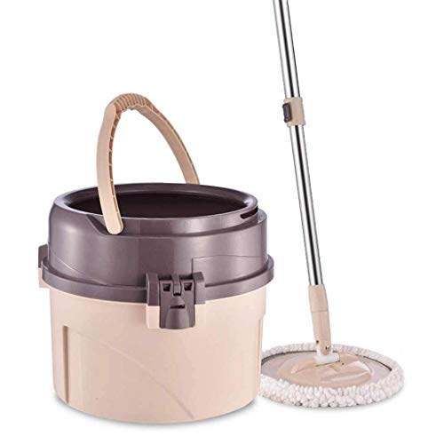Einzel Bucket Doppel-Laufwerk Rotary Mopp und Eimer-Selbstfilterung Reinigungsbürste, effiziente Reinigung, Fast Mopping, Edelstahl Mop auf den
