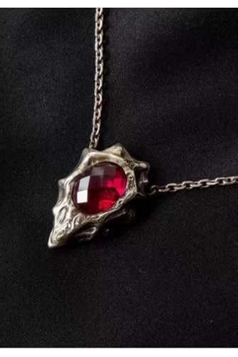 Dante Devil May Cry Necklace Anime Men Red Jewelry Pendant Necklace DMC Game Fans Collection Props3