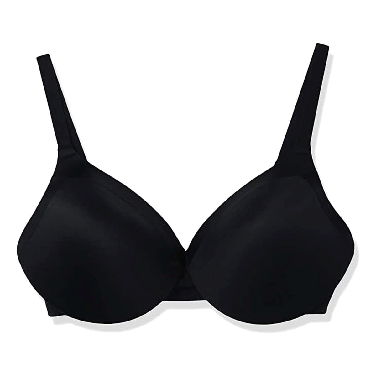 Maidenform Women's Maidenform Comfort Devotion Extra Coverage Bra, Black Navy Blossom Print, 34C UK