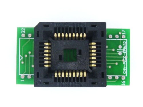 WavesharePLCC32 TO DIP32 (A) 1.27mm Pitch Yamaichi IC Programming Socket Adapter for PLCC32