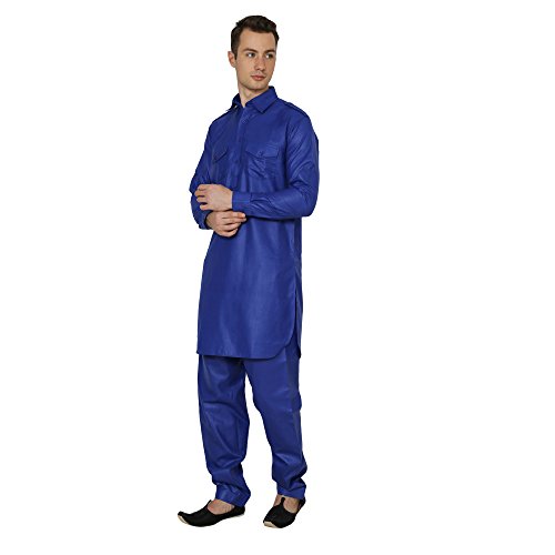 Image of Royal Kurta Men's Cotton Pathani Suit
